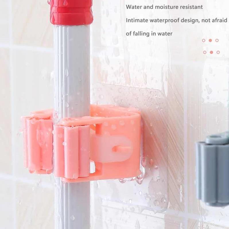 Mop and Broom Holder (4 Pcs Pack)