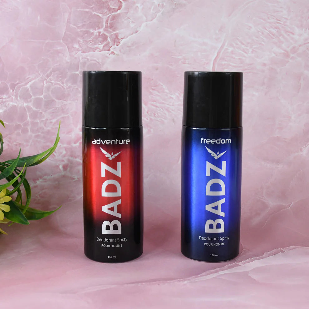 Men’s Deodorant Body Spray 150ml (Adventure / Freedom Variant – 1 Pc, Random Mix)