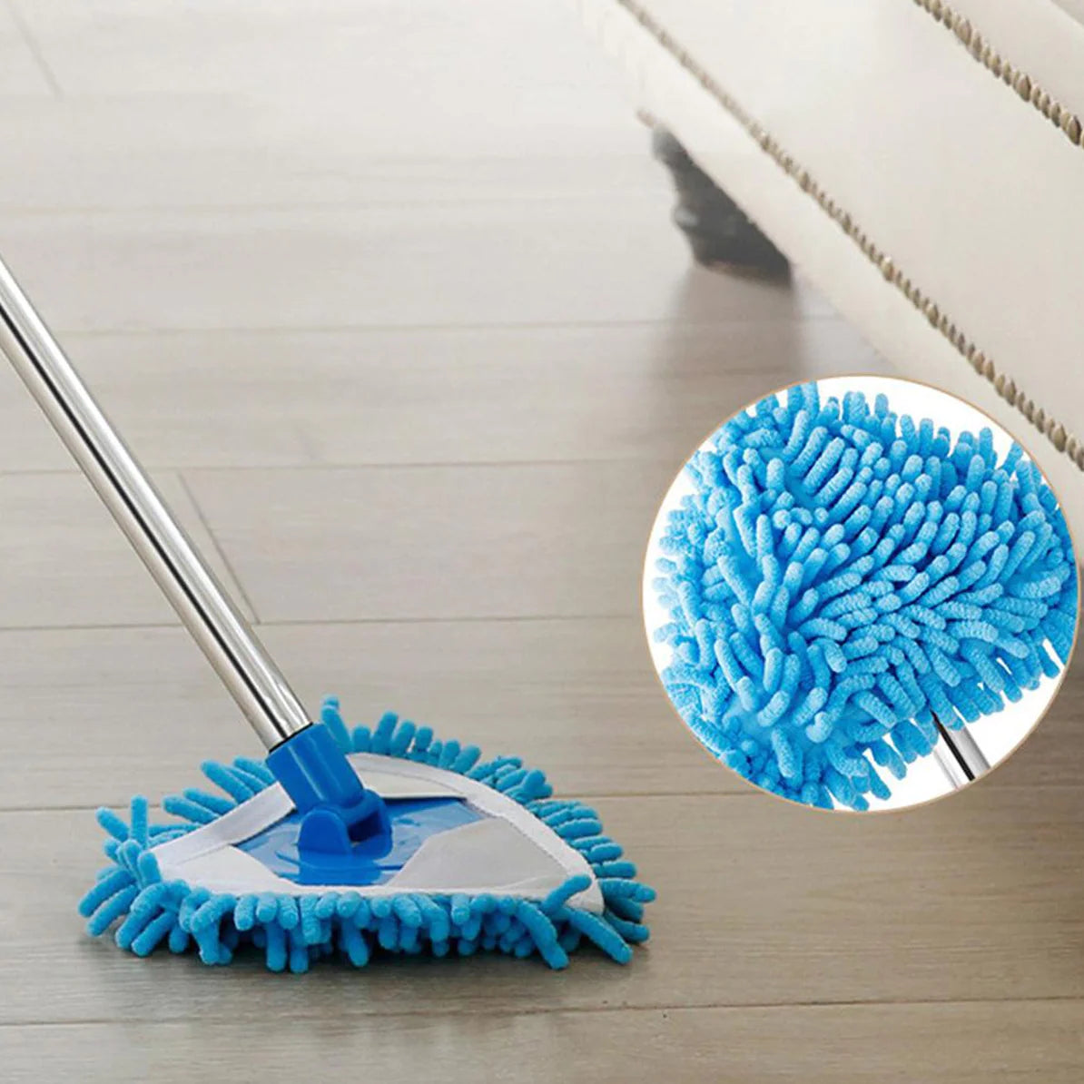 STAINLESS STEEL ROAD ADJUSTABLE TRIANGLE MOP