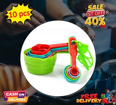 Kitchen Essential Measuring Spoons (10 pcs)