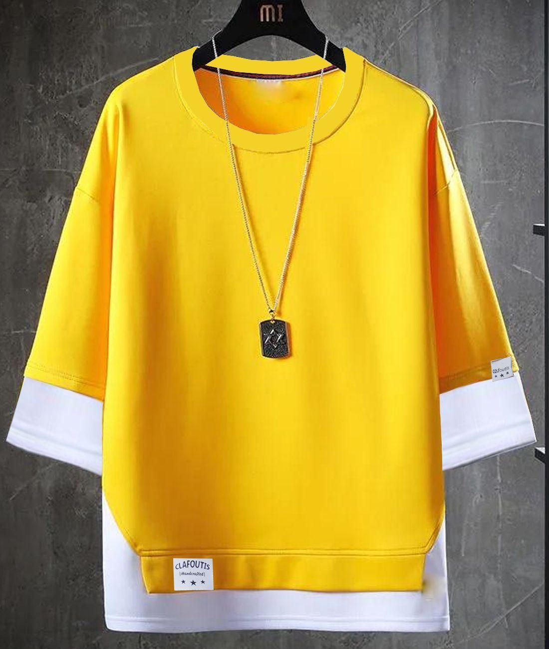 Clafoutis Men's New Style Hip Hop T-shirt