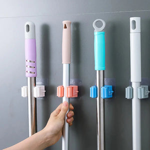 Mop and Broom Holder (4 Pcs Pack)