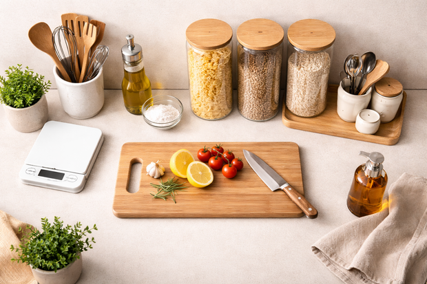 <h3>Kitchen essentials</h3>