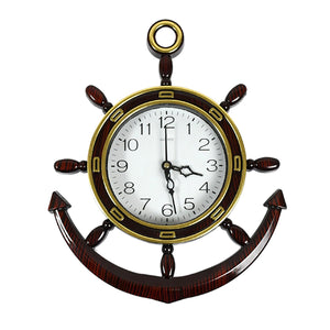 Anchor Shape Wall Clock