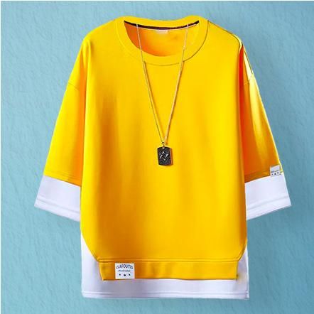 Clafoutis Men's New Style Hip Hop T-shirt